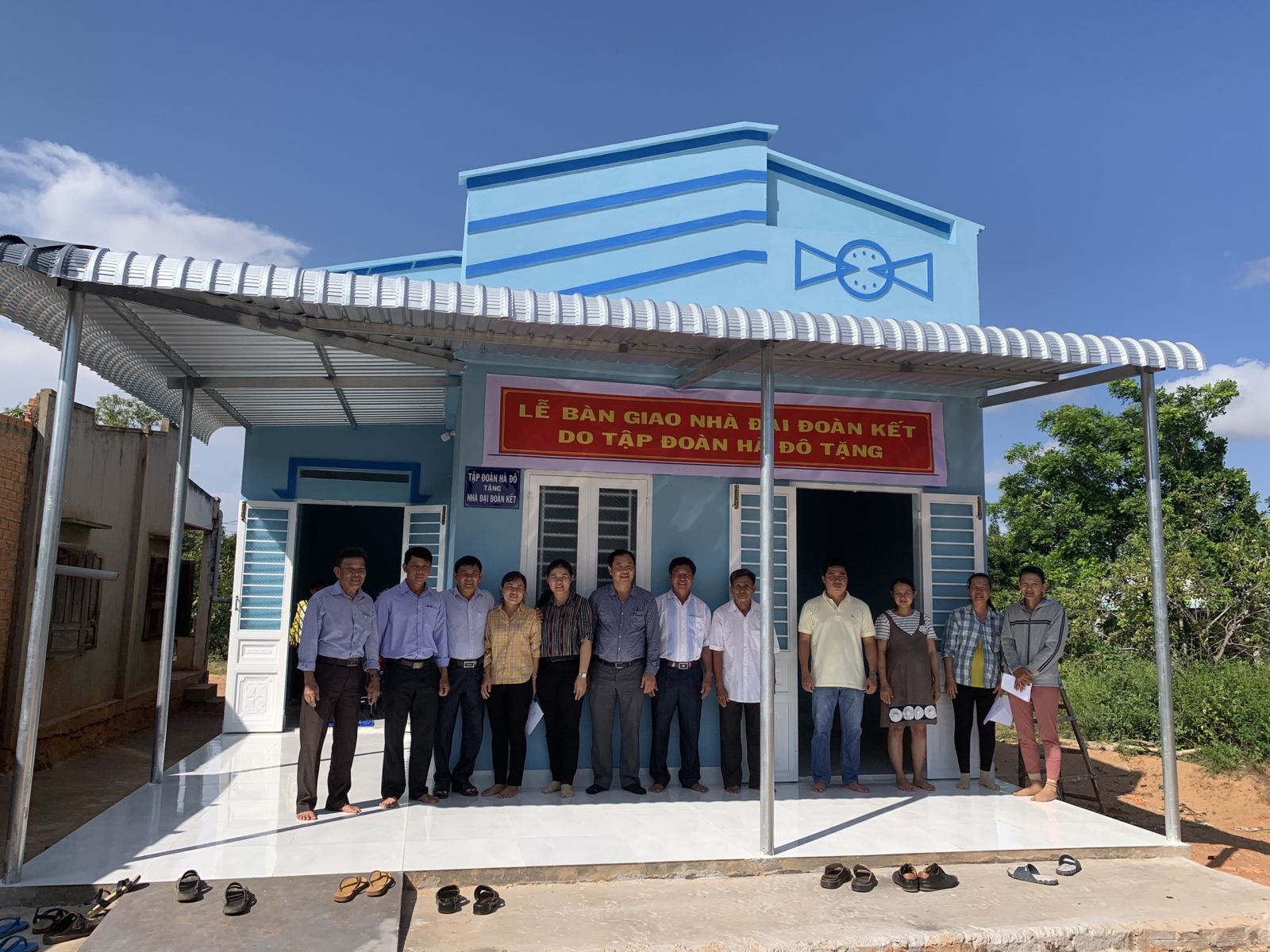 Tập đoàn Hà Đô trao tặng Nhà Đại đoàn kết tại Bình Thuận