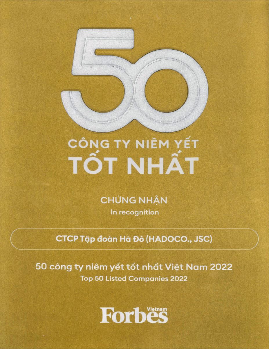 Top 50 Công ty niêm yết tốt nhất Việt Nam 2022