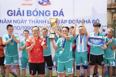 An Lạc Xuất Sắc Giành Ngôi Vô Địch - Giải Bóng Đá Chào Mừng Kỷ Niệm 34 Năm Thành Lập Tập Đoàn Hà Đô