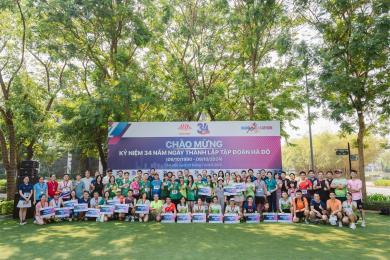 Sôi Nổi Giải Marathon Mừng Kỷ Niệm 34 Năm Tập Đoàn Hà Đô