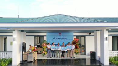 Tập đoàn Hà Đô tổ chức lễ trao thưởng cho các nhà thầu thi công đạt tiến độ dự án Điện gió 7A