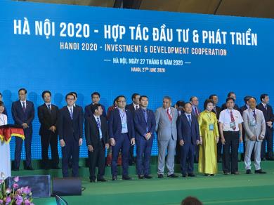 TẬP ĐOÀN HÀ ĐÔ ĐƯỢC THỦ TƯỚNG NGUYỄN XUÂN PHÚC TRAO QUYẾT ĐỊNH CHỦ TRƯƠNG ĐẦU TƯ DỰ ÁN TẠI  HỘI NGHỊ “HÀ NỘI 2020 – HỢP TÁC ĐẦU TƯ VÀ PHÁT TRIỂN”