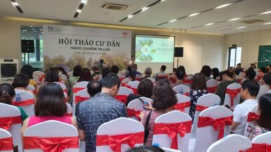 Tập đoàn Hà Đô tổ chức hội thảo cư dân Hado Charm Villas