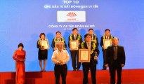 Ha Do Group is in the third consecutive in the Top 10 most prestigious Real Estate Investor in Vietnam