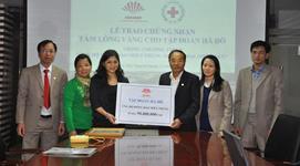 Tập đoàn Hà Đô góp sức vì miền Trung thân yêu