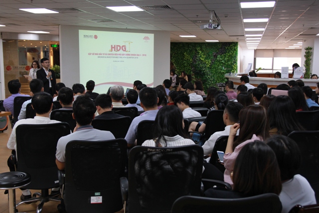 HDG phối hợp với Công ty Chứng khoán Rồng Việt tổ chức Hội nghị Gặp gỡ Nhà đầu tư và Chuyên viên môi giới Quý IV/2018