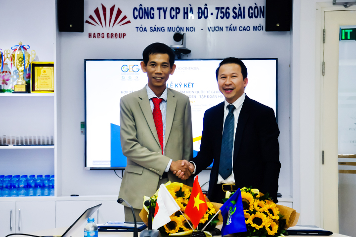 Công ty CP 756 – Sài Gòn ký hợp tác với Trường mầm non Quốc Tế Global Ecokids tại dự án Hado Centrosa Garden