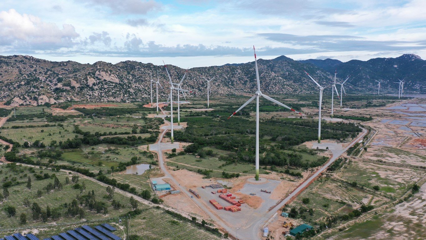 Dự án điện gió 7A chính thức vận hành thương mại (COD) 4 turbine cuối cùng