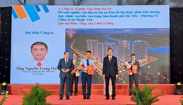 Tập đoàn Hà Đô nghiên cứu đầu tư dự án KĐT 99ha tại thành phố Hà Tiên (Kiên Giang)