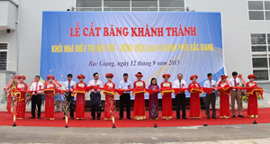  Công ty CP Hà Đô 23: Khánh thành Nhà điều trị nội trú Bệnh viện Lao Phổi tỉnh Bắc Giang
