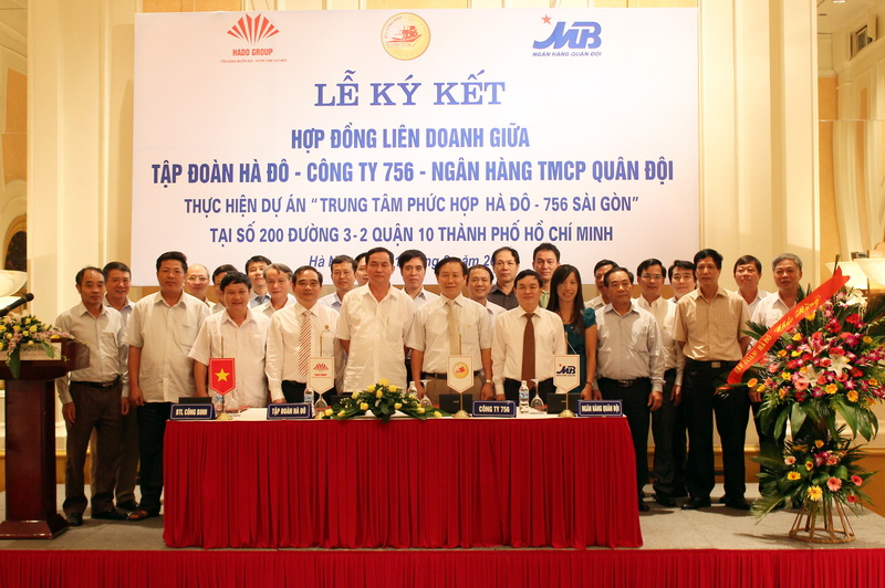 Tập đoàn Hà Đô: Lễ ký kết Hợp đồng Liên doanh thực hiện dự án Trung tâm phức hợp Hà Đô - 756 Sài Gòn