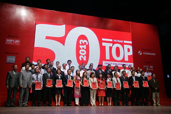  Tập đoàn Hà Đô nằm trong Top 50 Doanh nghiệp kinh doanh hiệu quả nhất Việt Nam năm 2013