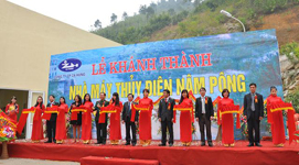 Lễ khánh thành nhà máy thủy điện Nậm Pông