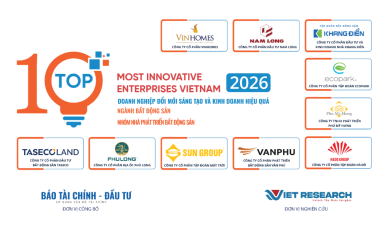 TẬP ĐOÀN HÀ ĐÔ VÀ HADO PM VÀO TOP 10 DOANH NGHIỆP ĐỔI MỚI SÁNG TẠO VÀ KINH DOANH HIỆU QUẢ 2026 NGÀNH BẤT ĐỘNG SẢN