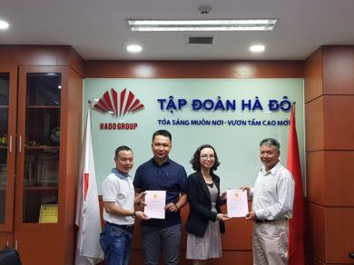 Bàn giao số hồng tại dự án Khu chung cư Hà Đô Nguyễn Văn Công