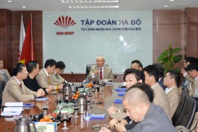 Tập đoàn Hà Đô tổ chức gặp mặt nhân dịp đầu xuân Canh Tý