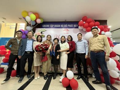 Chúc mừng ngày Phụ nữ Việt Nam 20/10 tại Tập đoàn Hà Đô