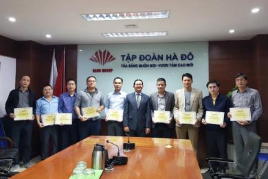 Tập đoàn Hà Đô tổ chức Khóa Đào tạo “Nâng cao kỹ năng thuyết trình chuyên nghiệp” cho Lãnh đạo cấp cao và cấp trung