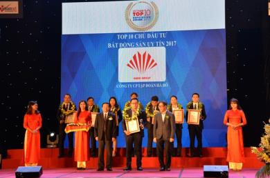 TẬP ĐOÀN HÀ ĐÔ LẦN THỨ 2 LIÊN TIẾP VÀO TOP 10 CHỦ ĐẦU TƯ BẤT ĐỘNG SẢN UY TÍN NHẤT VIỆT NAM