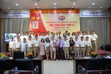 ĐẠI HỘI ĐẢNG BỘ CÔNG TY CP TẬP ĐOÀN HÀ ĐÔ LẦN THỨ V  NHIỆM KỲ 2020 -2025