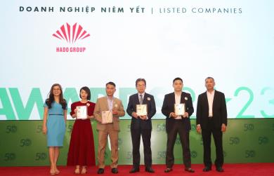 Tập đoàn Hà Đô nhận giải Top 50 Doanh nghiệp phát triển bền vững  Việt Nam 2023