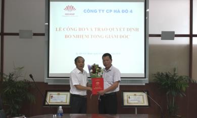 TẬP ĐOÀN HÀ ĐÔ BỔ NHIỆM ÔNG CAO TRẦN ĐĂNG VÀO VỊ TRÍ TỔNG GIÁM ĐỐC CÔNG TY CP HÀ ĐÔ 4
