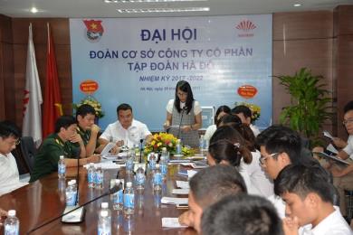 ĐẠI HỘI ĐOÀN CƠ SỞ TẬP ĐOÀN HÀ ĐÔ NHIỆM KỲ 2017 - 2022