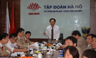 TẬP ĐOÀN HÀ ĐÔ GẶP MẶT NHÂN DỊP ĐẦU NĂM MỚI 2017