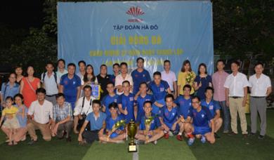 BẾ MẠC GIẢI BÓNG ĐÁ MINI CHÀO MỪNG KỶ NIỆM 27 NĂM NGÀY THÀNH LẬP TẬP ĐOÀN