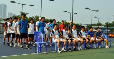 Giải Tennis đôi nam chào mừng 22 năm thành lập Tập Đoàn