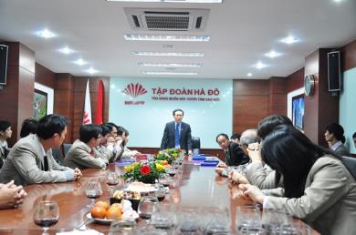 CHÚC TẾT ĐẦU XUÂN QUÝ TỴ VĂN PHÒNG CÔNG TY HÀ ĐÔ