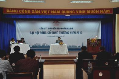 Đại hội cổ đông thường niên Tập đoàn Hà Đô