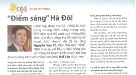  Ông Nguyễn Văn Tô - Phó Chủ tịch HĐQT kiêm Phó TGĐ Tập đoàn Hà Đô trả lời phỏng vấn trên Báo Đầu tư Bất động sản