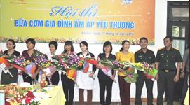 Hội phụ nữ Tập đoàn Hà Đô đạt giải nhì Hội thi  Bữa cơm gia đình ấm áp yêu thương