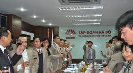 Tập đoàn Hà Đô: tổ chức gặp mặt nhân dịp đầu năm tài chính 2015