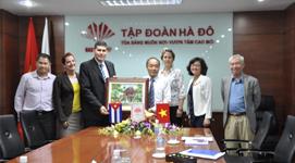 Tập đoàn Hà Đô làm việc với đại diện đặc khu kinh tế Mariel Zona - Cộng hòa Cuba