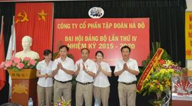  Đại hội Đảng bộ Công ty CP Tập đoàn Hà Đô lần thứ IV nhiệm kỳ 2015 -2020