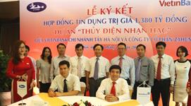  Công ty CP ZaHưng ký kết hợp đồng hợp tác tín dụng với Ngân hàng TMCP Vietinbank – CN Tây Hà Nội