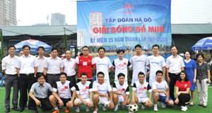 Khai mạc Giải bóng đá mini kỷ niệm 25 năm thành lập Tập đoàn Hà Đô