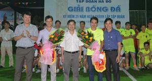 Bế mạc Giải Bóng đá chào mừng Kỷ niệm 25 năm ngày thành lập Tập đoàn