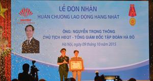  Tập đoàn Hà Đô tổ chức Kỷ niệm 25 năm ngày thành lập và đón nhận Huân chương Bảo vệ Tổ quốc hạng Ba