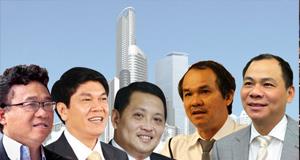 10 Doanh nhân Bất động sản giàu nhất trên TTCK Việt Nam theo CafeF