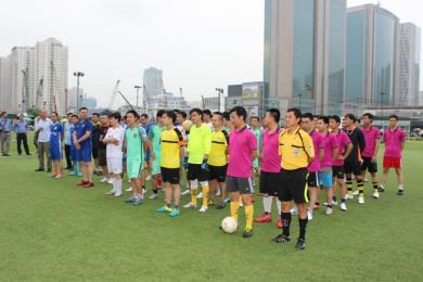 Khai mạc Giải bóng đá chào mừng 26 năm ngày thành lập Tập đoàn Hà Đô