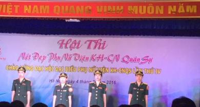 Hội Phụ nữ Tập đoàn Hà Đô thành công rực rỡ tại Hội thi Nét đẹp Phụ nữ Viện KH-CN Quân sự 2016