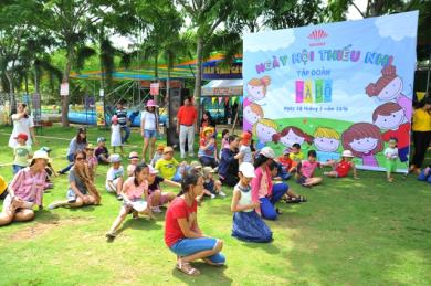 Tưng bừng tết thiếu nhi 1/6 và ngày hội "Măng non Hà Đô vì môi trường xanh"