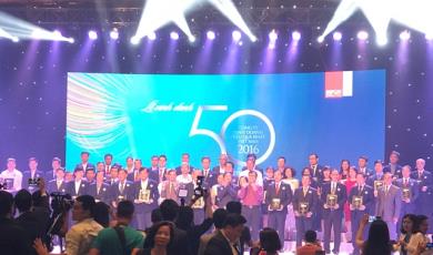 TẬP ĐOÀN HÀ ĐÔ LẦN THỨ 5 VÀO TOP 50 CÔNG TY KINH DOANH HIỆU QUẢ NHẤT VIỆT NAM