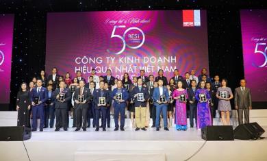 TẬP ĐOÀN HÀ ĐÔ ĐƯỢC VINH DANH TRONG TOP 50 CÔNG TY KINH DOANH HIỆU QUẢ NHẤT VIỆT NAM 2020
