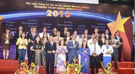  Tập đoàn Hà Đô vinh dự nhận giải thưởng Thương hiệu uy tín – Trusted Brand năm 2013